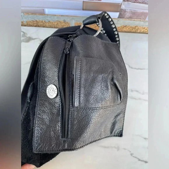 Leather rock usa black leather bag - Picture 15 of 17